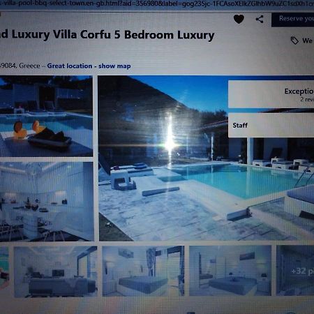 Diamond Luxury Villa Corfu Kato Spilaion Eksteriør billede